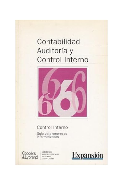 Contabilidad, Auditoría y Control Interno 6. Control Interno. Guía para Empresas Informatizadas